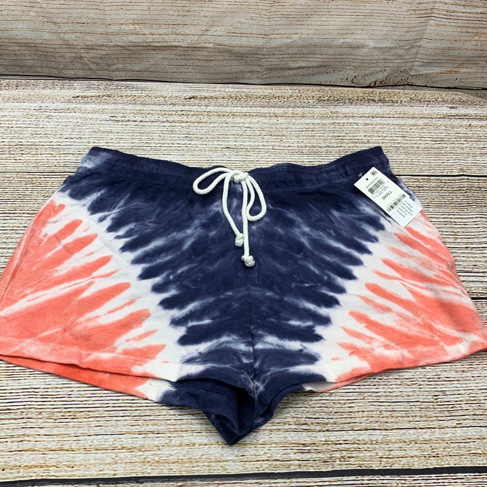 Jenni‎ Intimates Tie Dye Lounge Shorts Drawstring Waist Casual [Size Small]